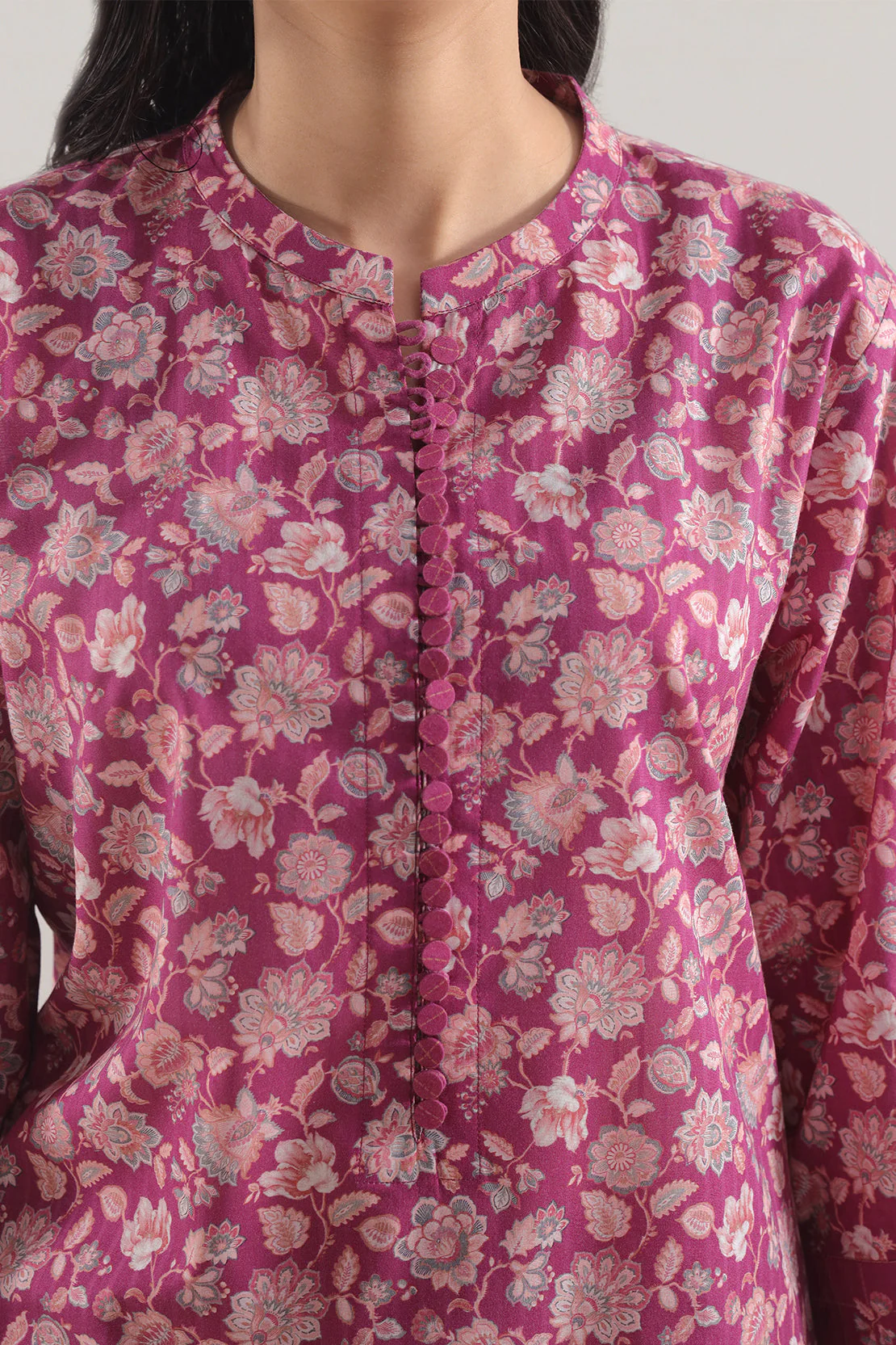 Printed Lawn Stitched 2 Piece (Shirt/Trouser) - Image 3