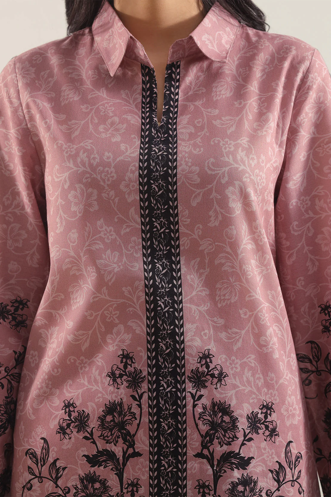 Printed Lawn Stitched 2 Piece (Shirt/Trouser) - Image 4