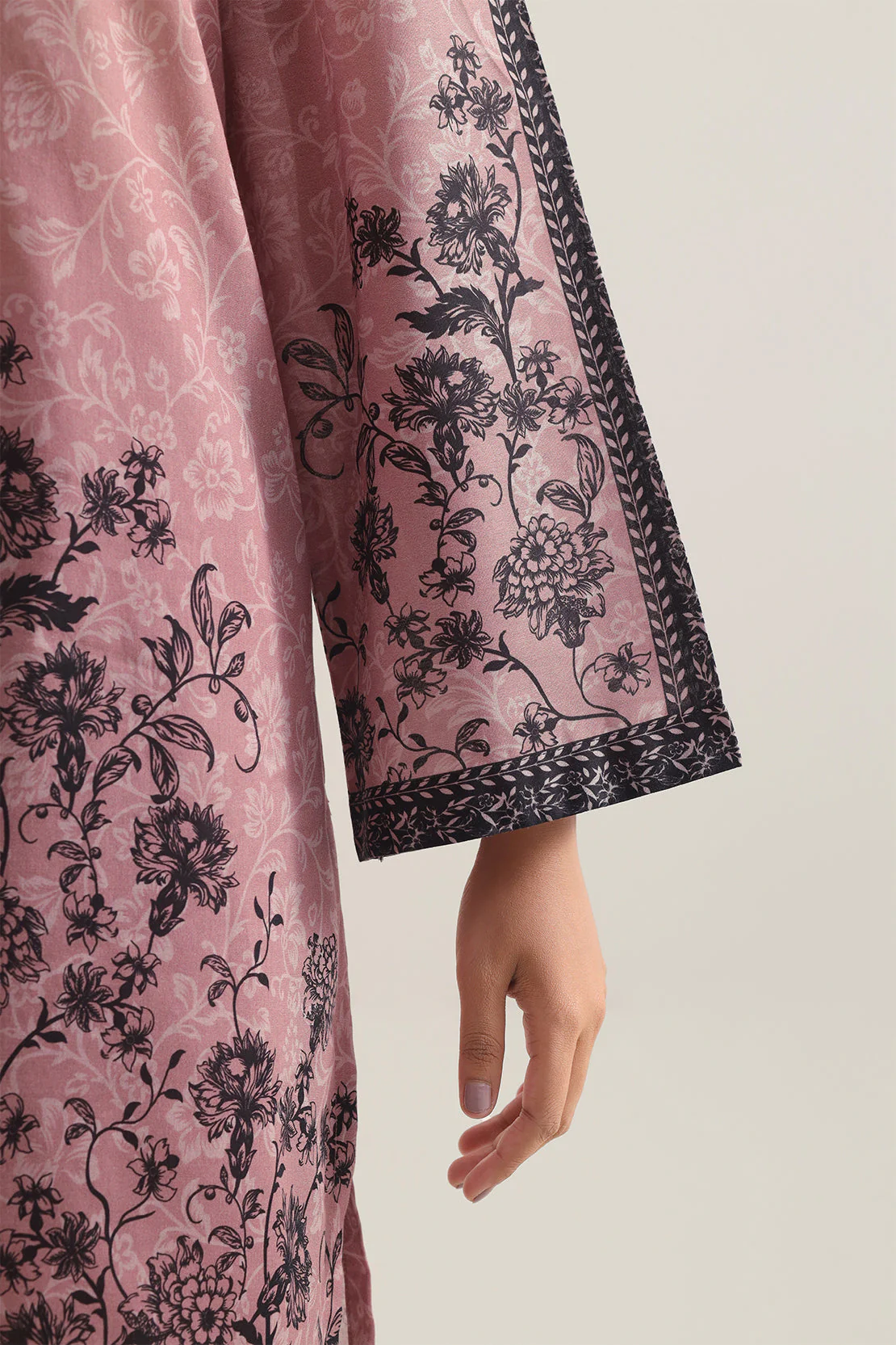 Printed Lawn Stitched 2 Piece (Shirt/Trouser) - Image 5