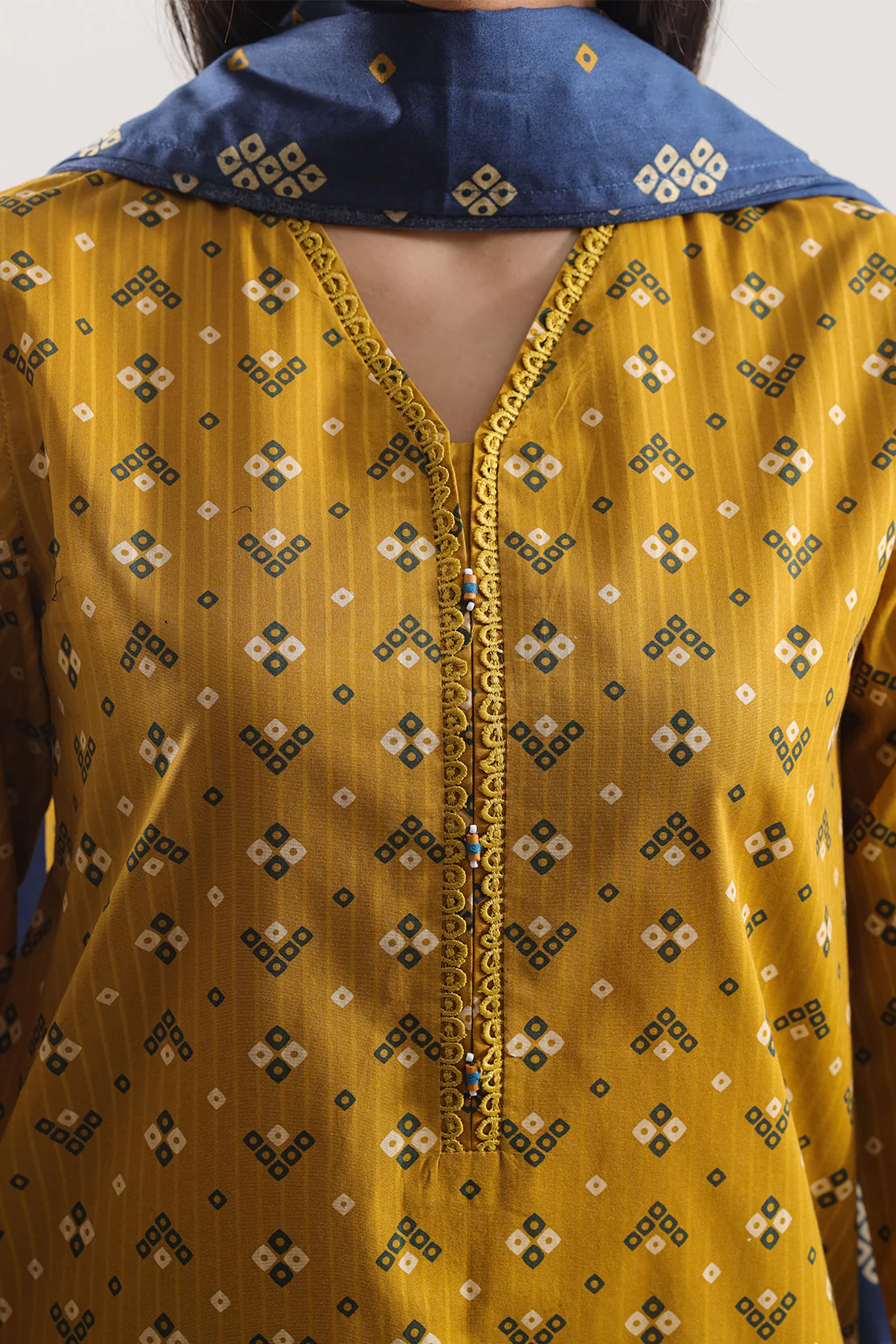 Printed Lawn Stitched 2 Piece (Shirt/Trouser) - Image 3