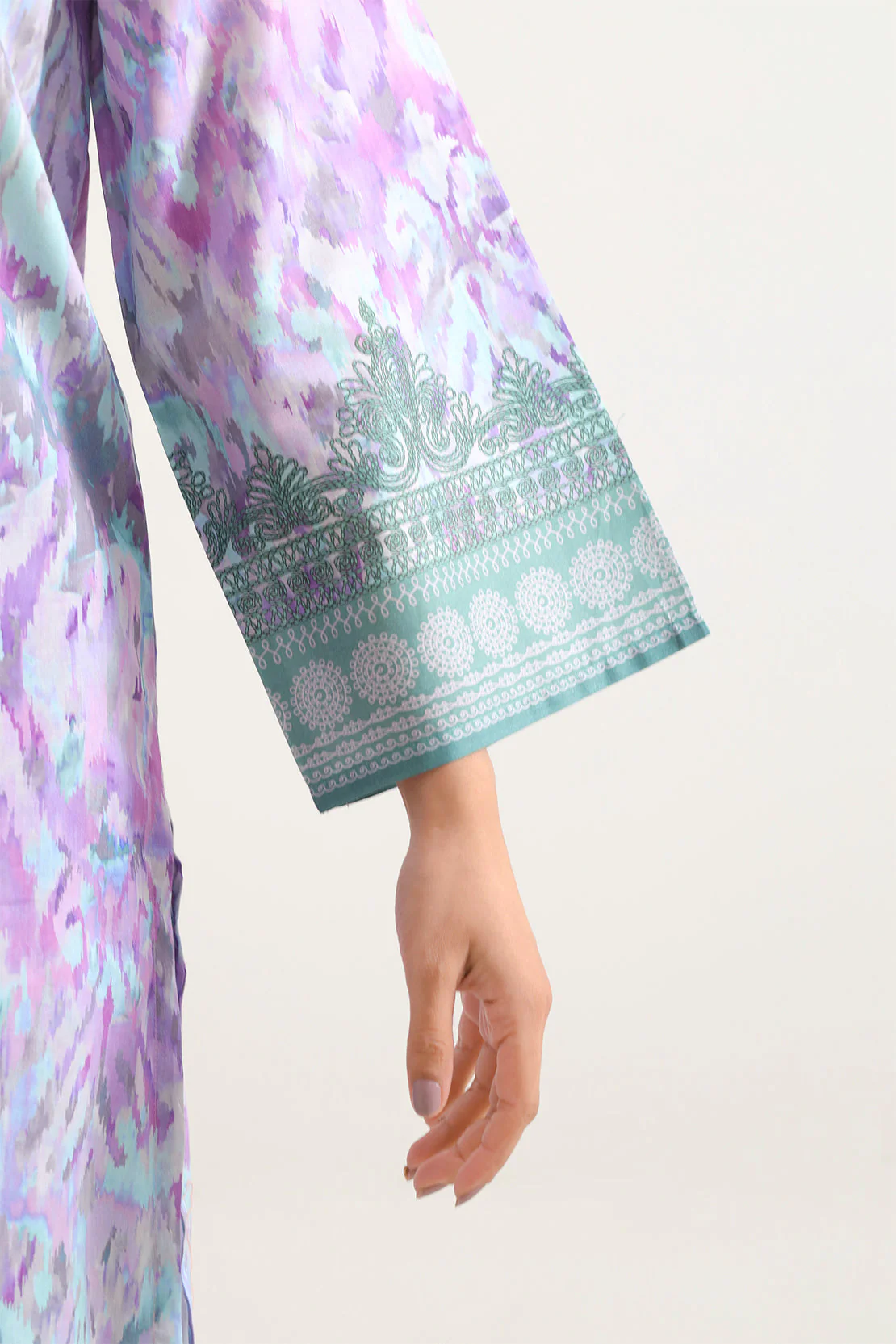 Printed Lawn Stitched 2 Piece (Shirt/Trouser) - Image 4