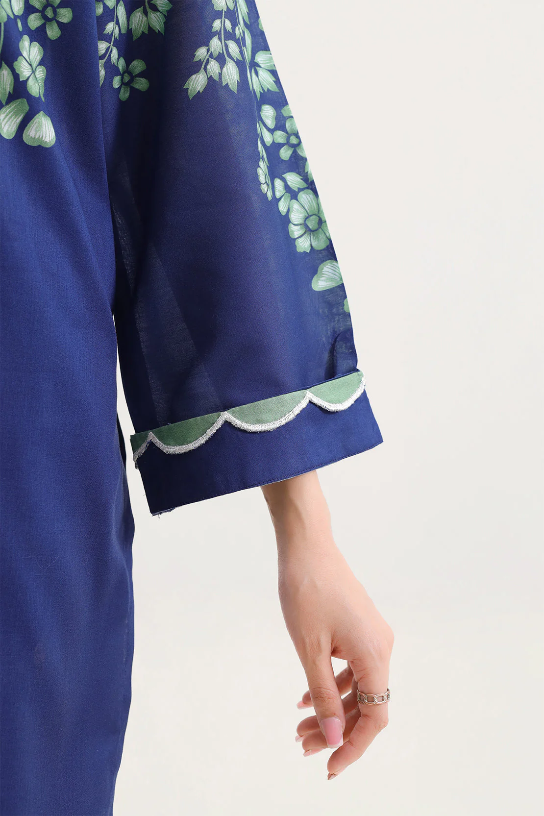 Printed Lawn Stitched 2 Piece (Shirt/Trouser) - Image 4