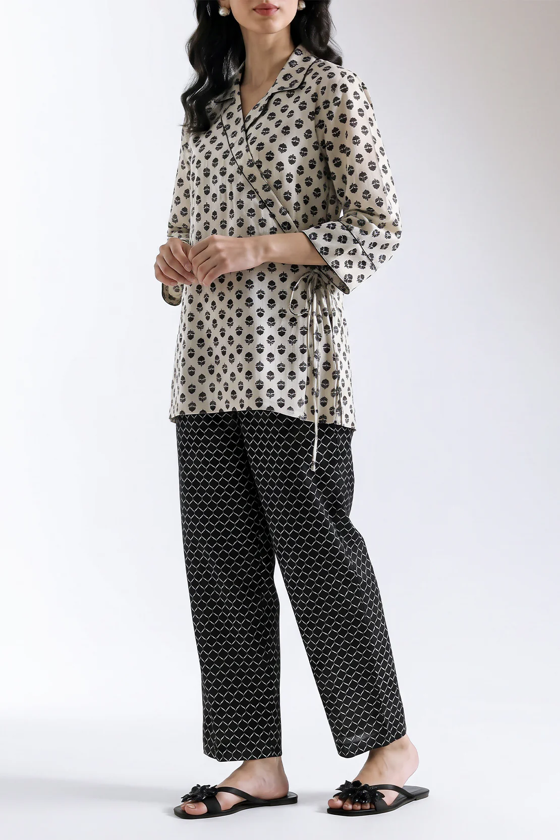 Printed Lawn Stitched 2 Piece (Shirt/Trouser) - Image 3