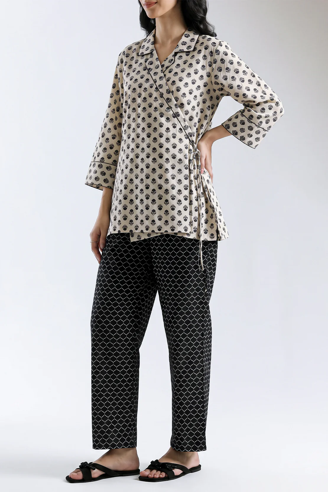 Printed Lawn Stitched 2 Piece (Shirt/Trouser) - Image 4