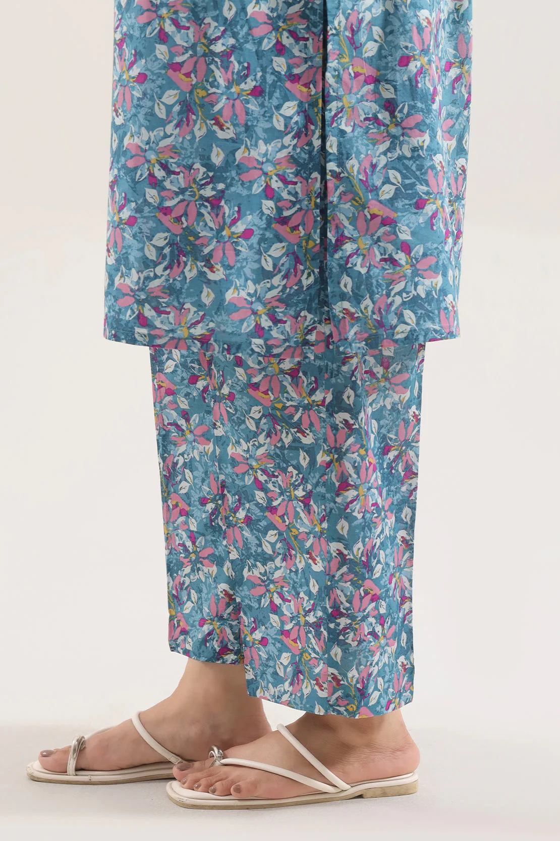 Printed Lawn Stitched 2 Piece (Shirt/Trouser) - Image 7