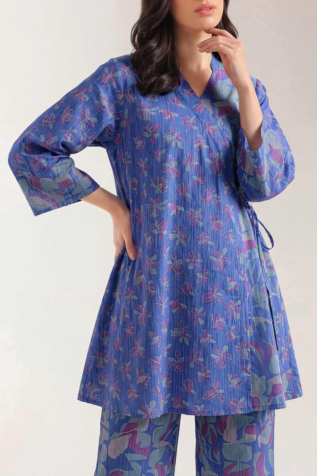 Printed Lawn Stitched 2 Piece (Shirt/Trouser)