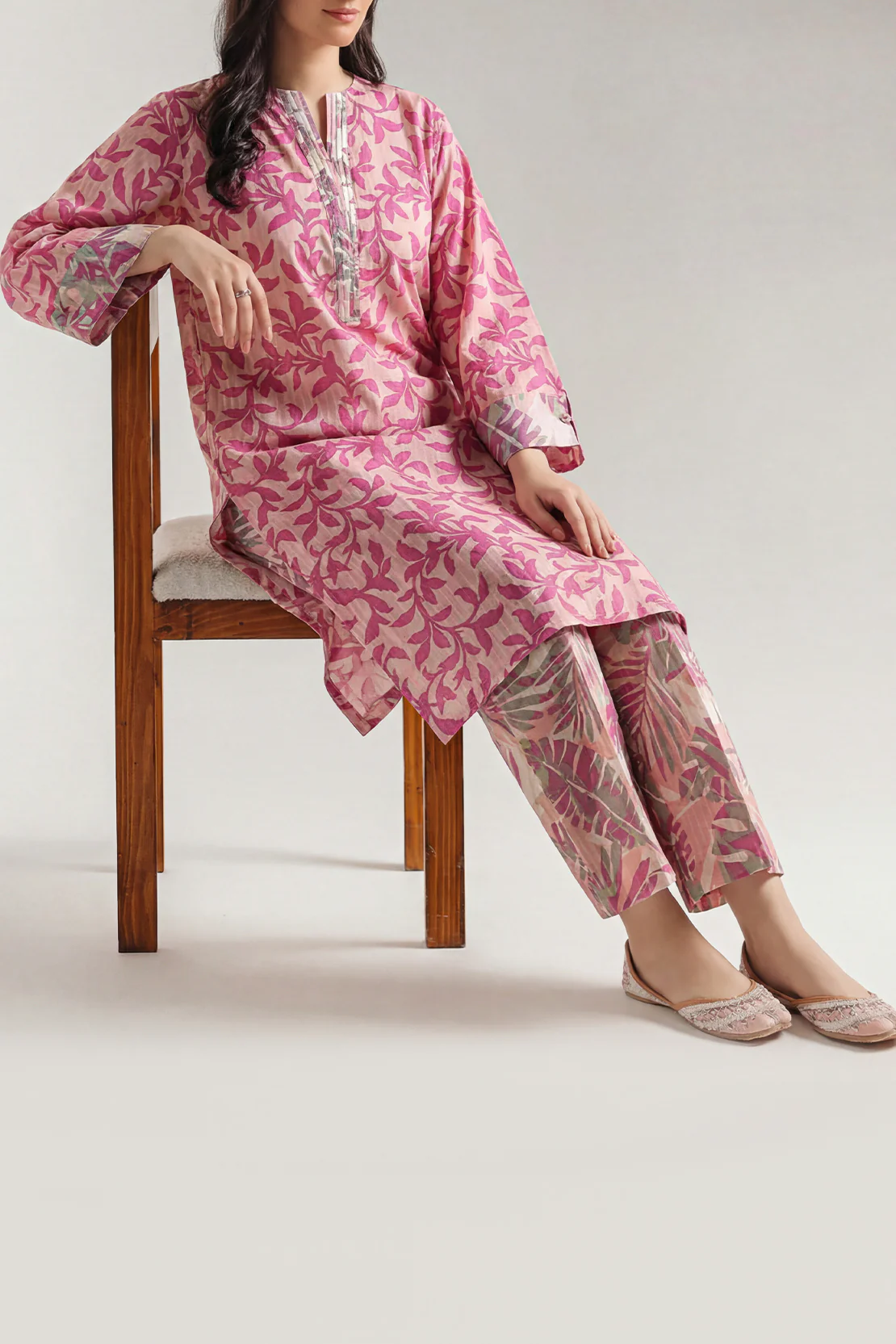 Printed Lawn Stitched 2 Piece (Shirt/Trouser)