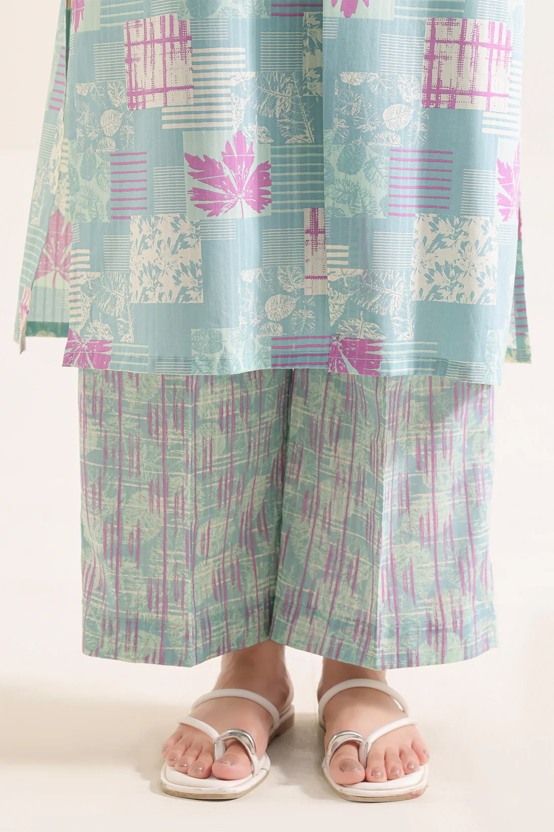 Printed Lawn Stitched 2 Piece (Shirt/Trouser) - Image 5