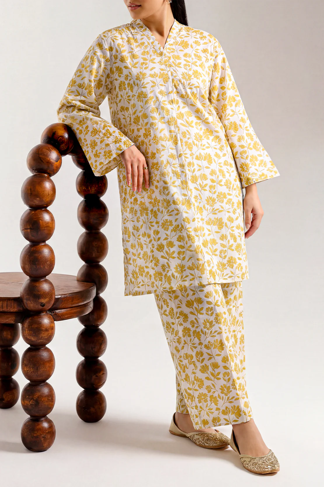 Printed Lawn Stitched 2 Piece (Shirt/Trouser)