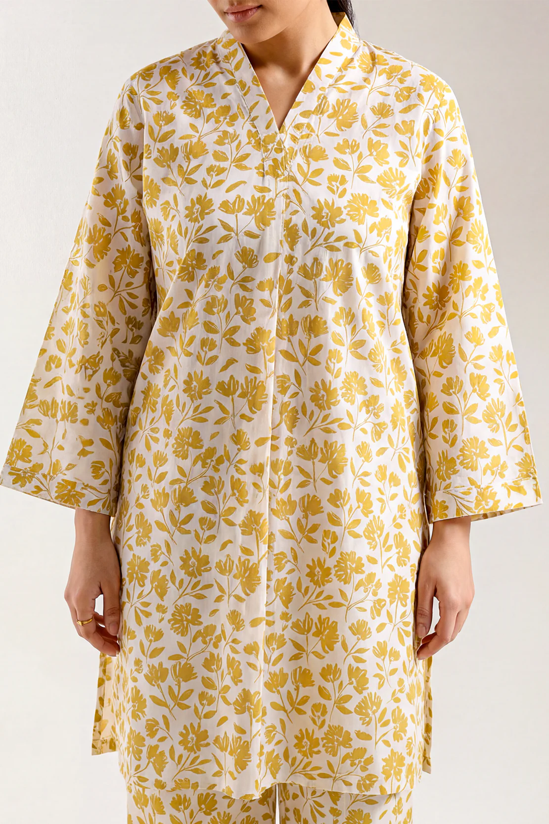 Printed Lawn Stitched 2 Piece (Shirt/Trouser) - Image 2