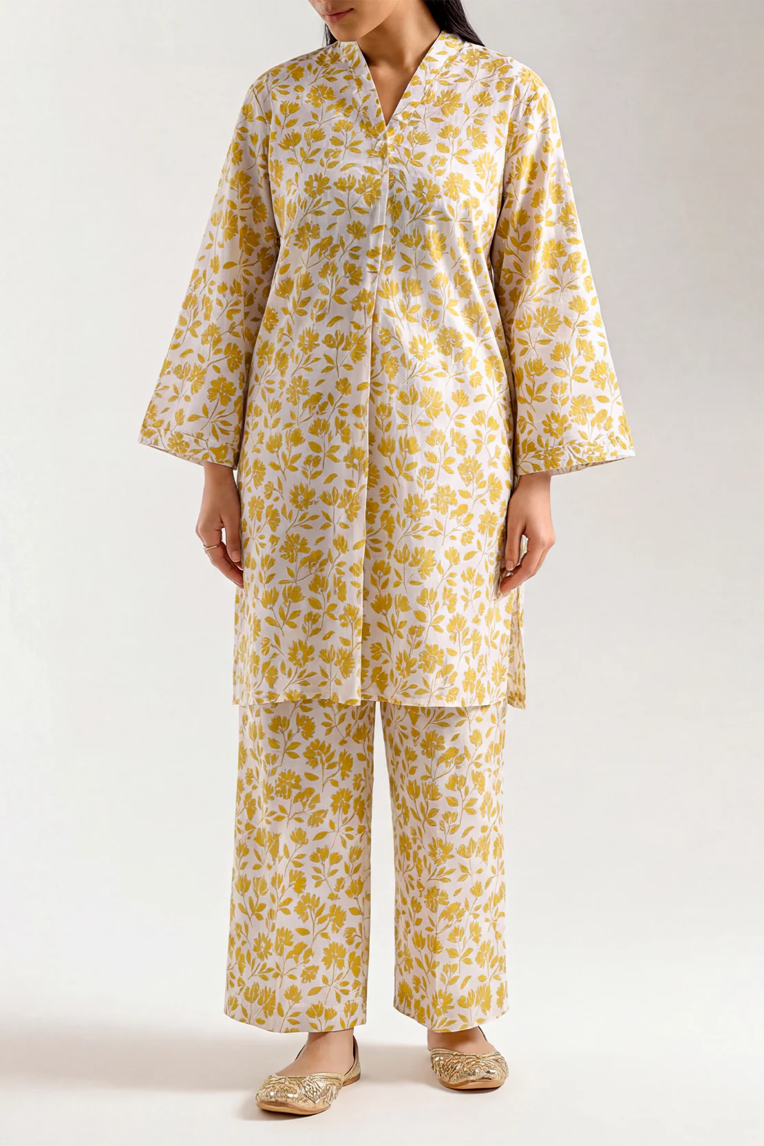 Printed Lawn Stitched 2 Piece (Shirt/Trouser) - Image 3