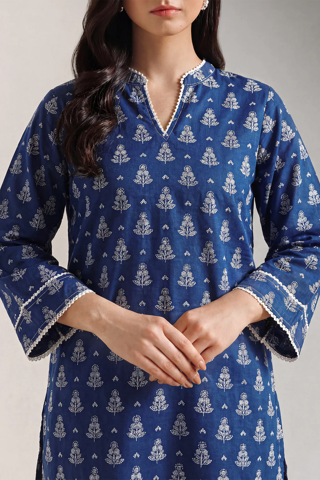 Printed Lawn Stitched 2 Piece (Shirt/Trouser) - Image 2