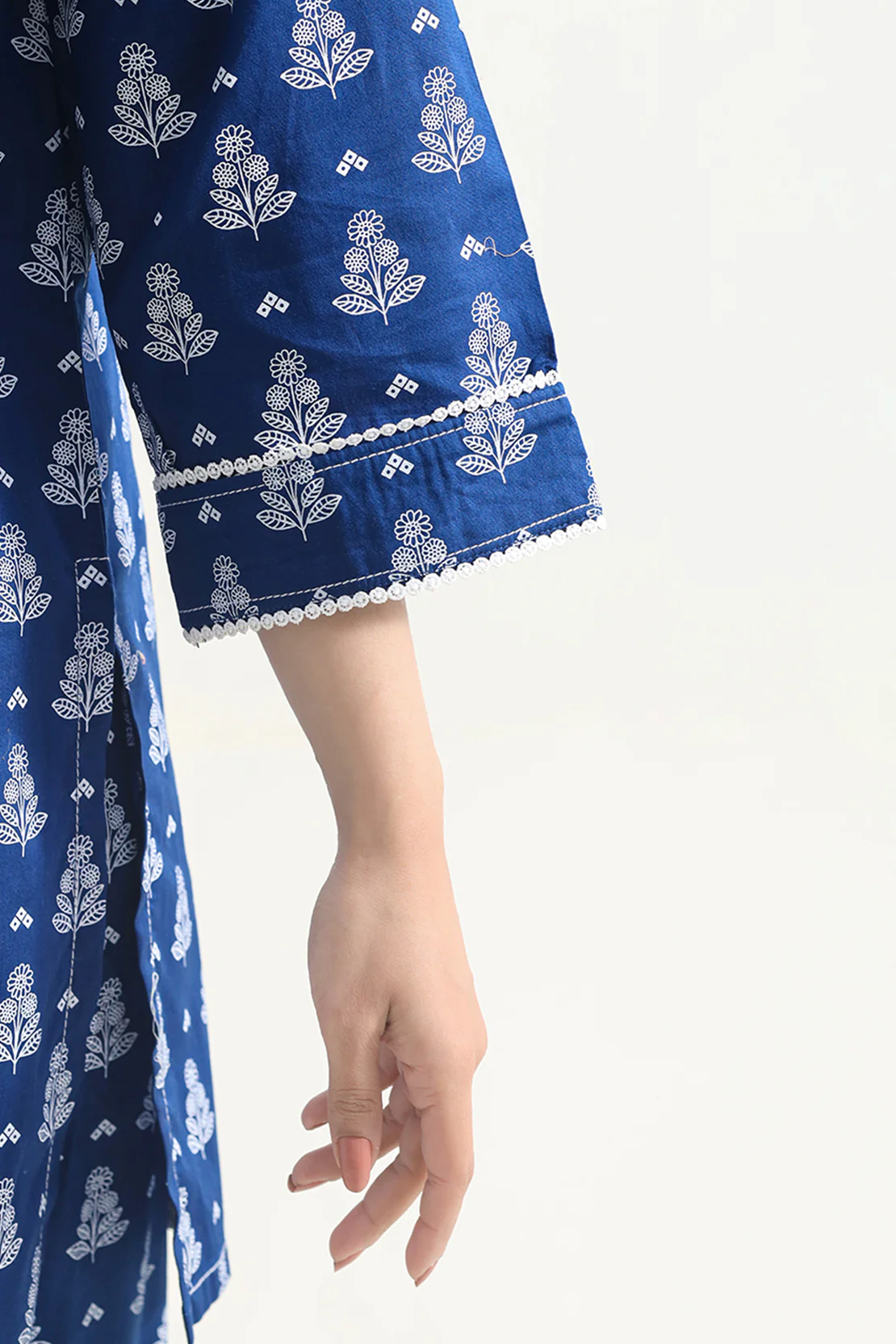 Printed Lawn Stitched 2 Piece (Shirt/Trouser) - Image 4