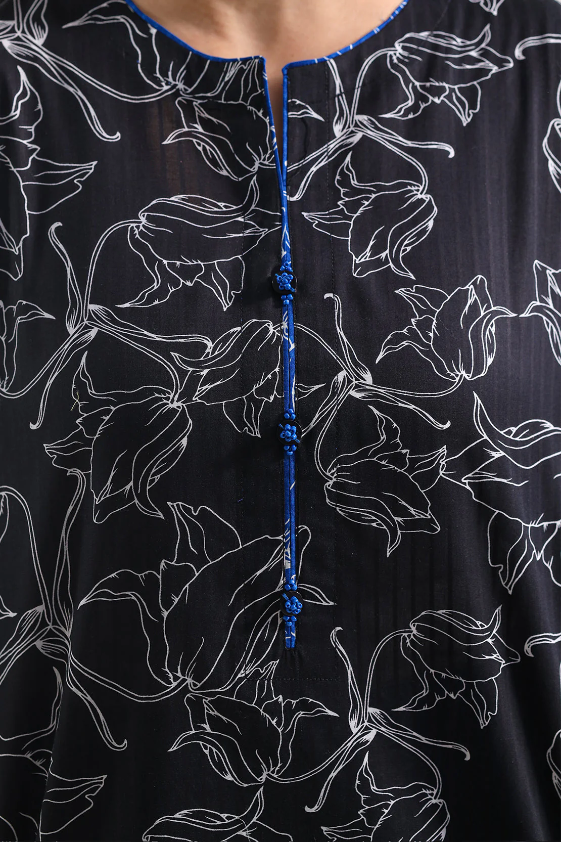 Printed Lawn Stitched 2 Piece (Shirt/Trouser) - Image 2