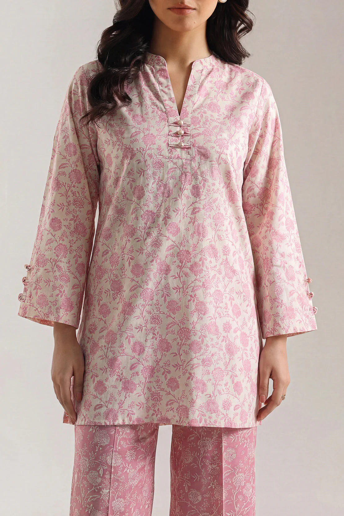Printed Lawn Stitched 2 Piece (Shirt/Trouser)