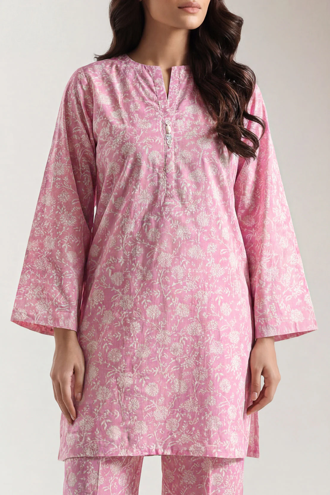 Printed Lawn Stitched 2 Piece (Shirt/Trouser) - Image 3