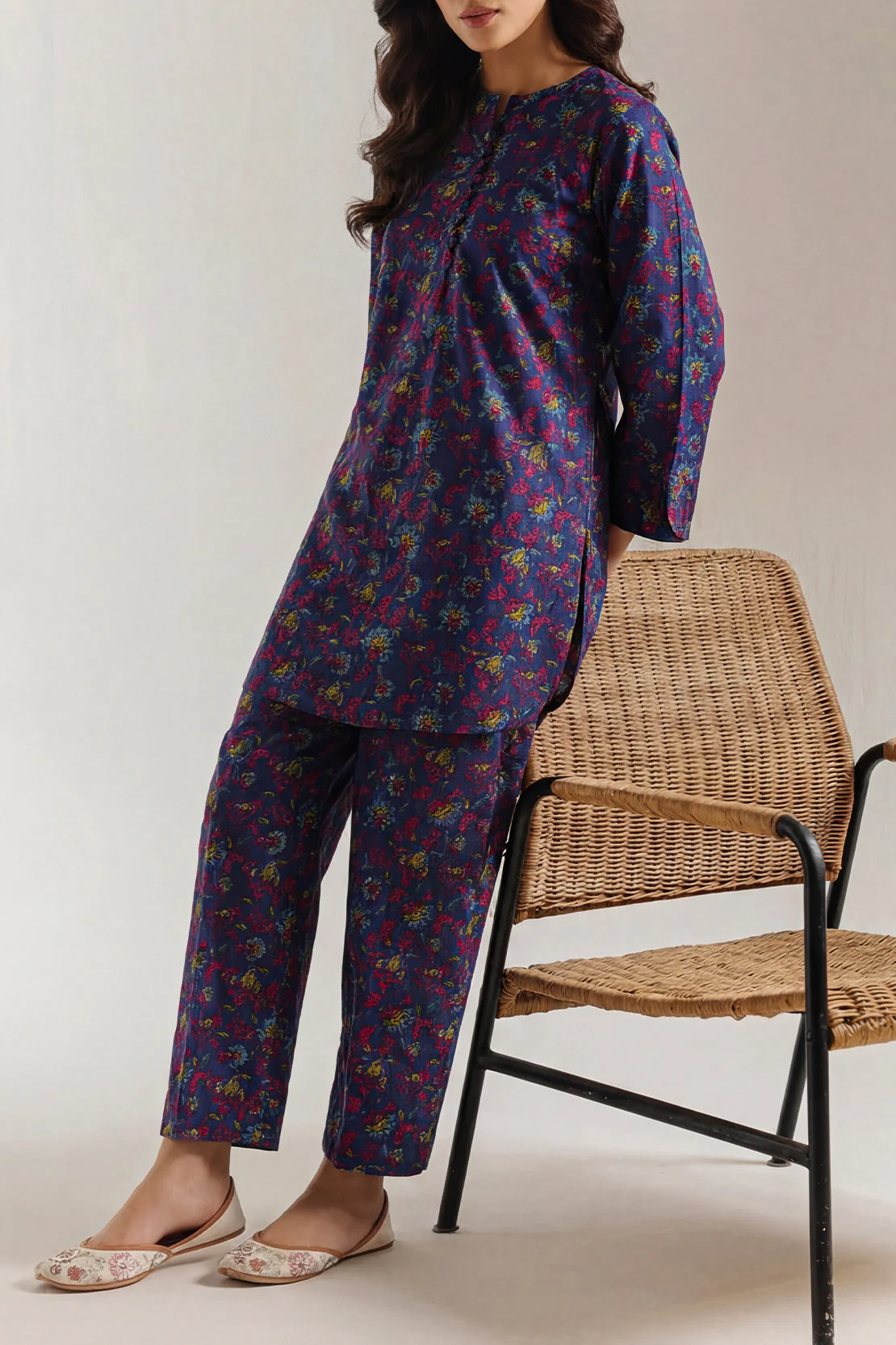 Printed Lawn Stitched 2 Piece (Shirt/Trouser)