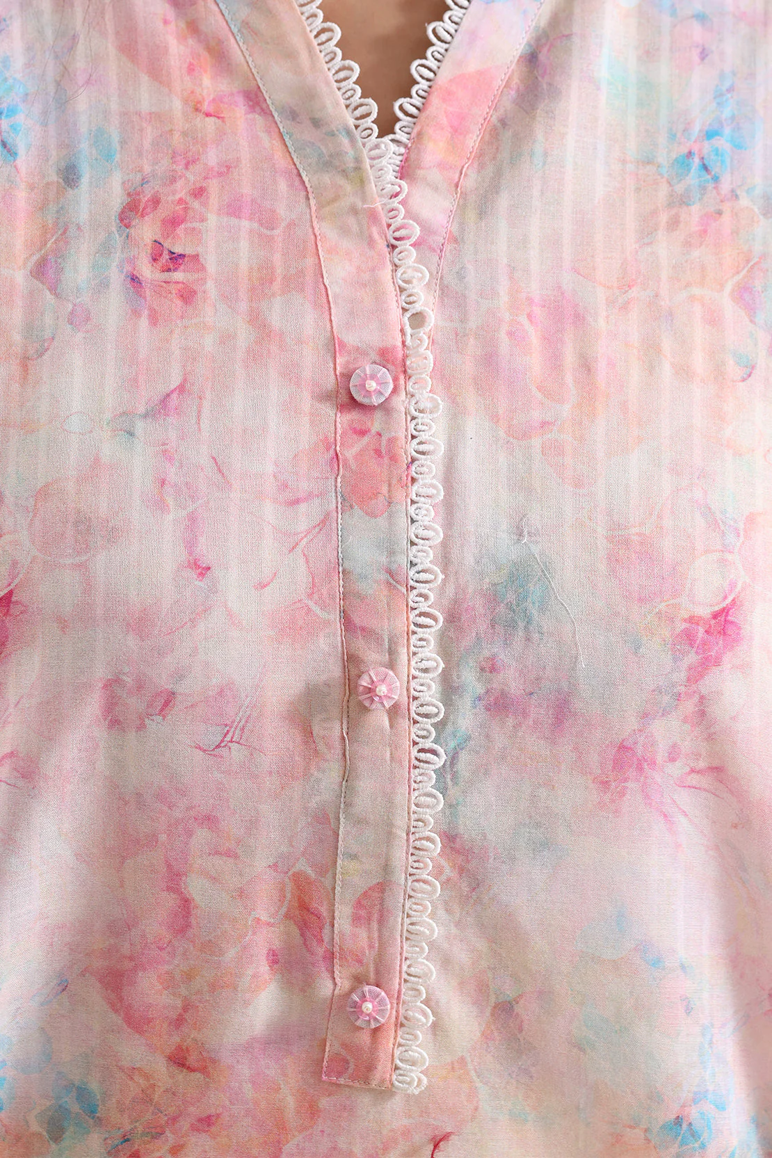 Printed Lawn Stitched 2 Piece (Shirt/Trouser) - Image 4