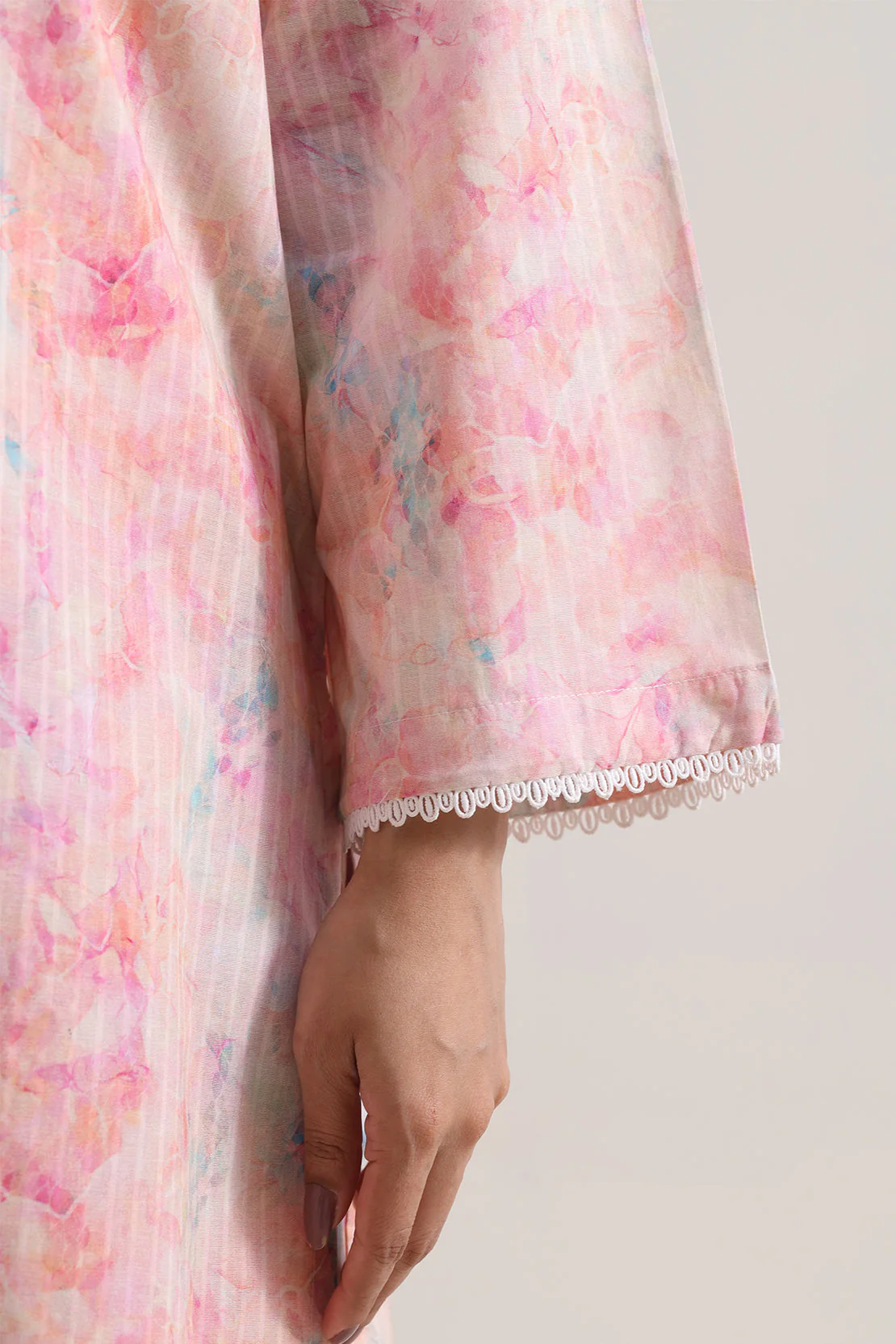 Printed Lawn Stitched 2 Piece (Shirt/Trouser) - Image 5