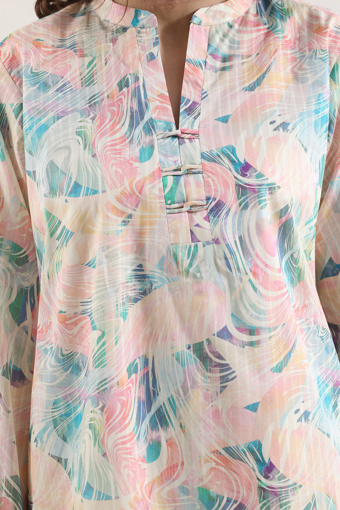 Printed Lawn Stitched 2 Piece (Shirt/Trouser) - Image 5