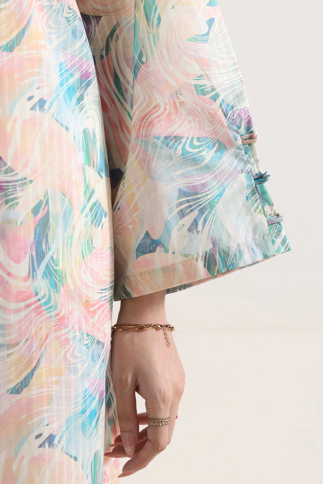Printed Lawn Stitched 2 Piece (Shirt/Trouser) - Image 6
