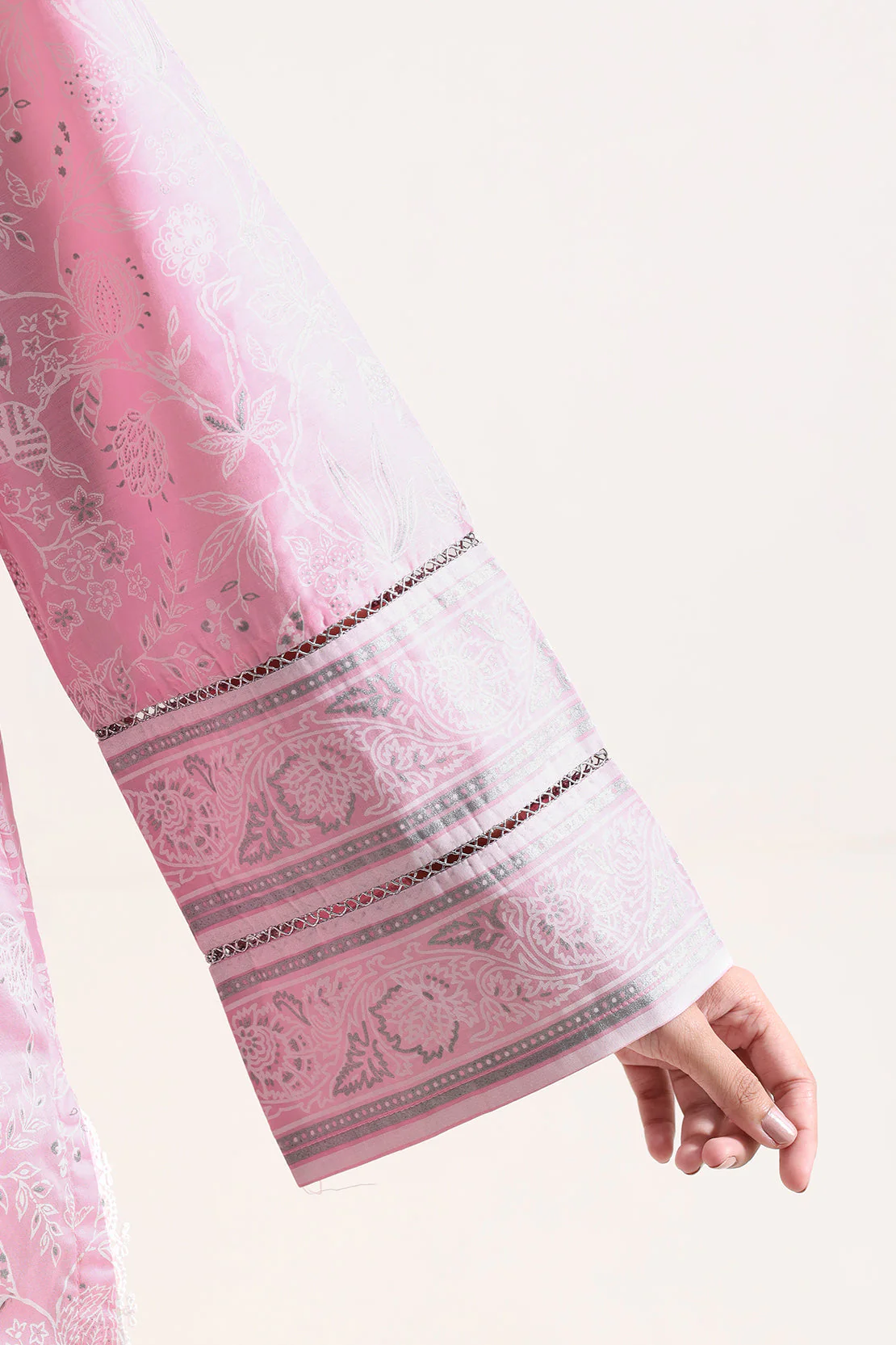 Printed Lawn Stitched 2 Piece (Shirt/Trouser) - Image 5