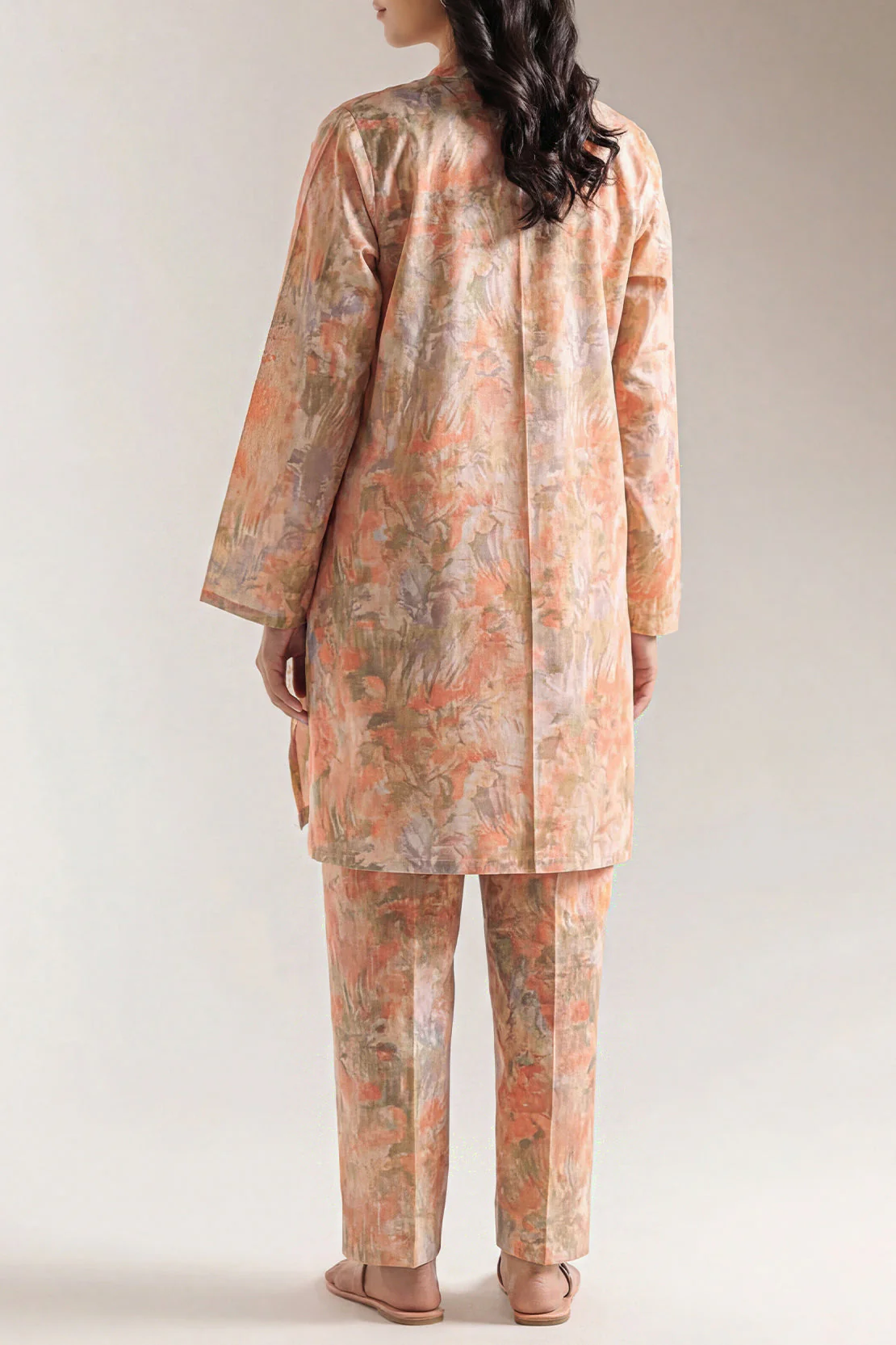 Printed Lawn Stitched 2 Piece (Shirt/Trouser) - Image 4