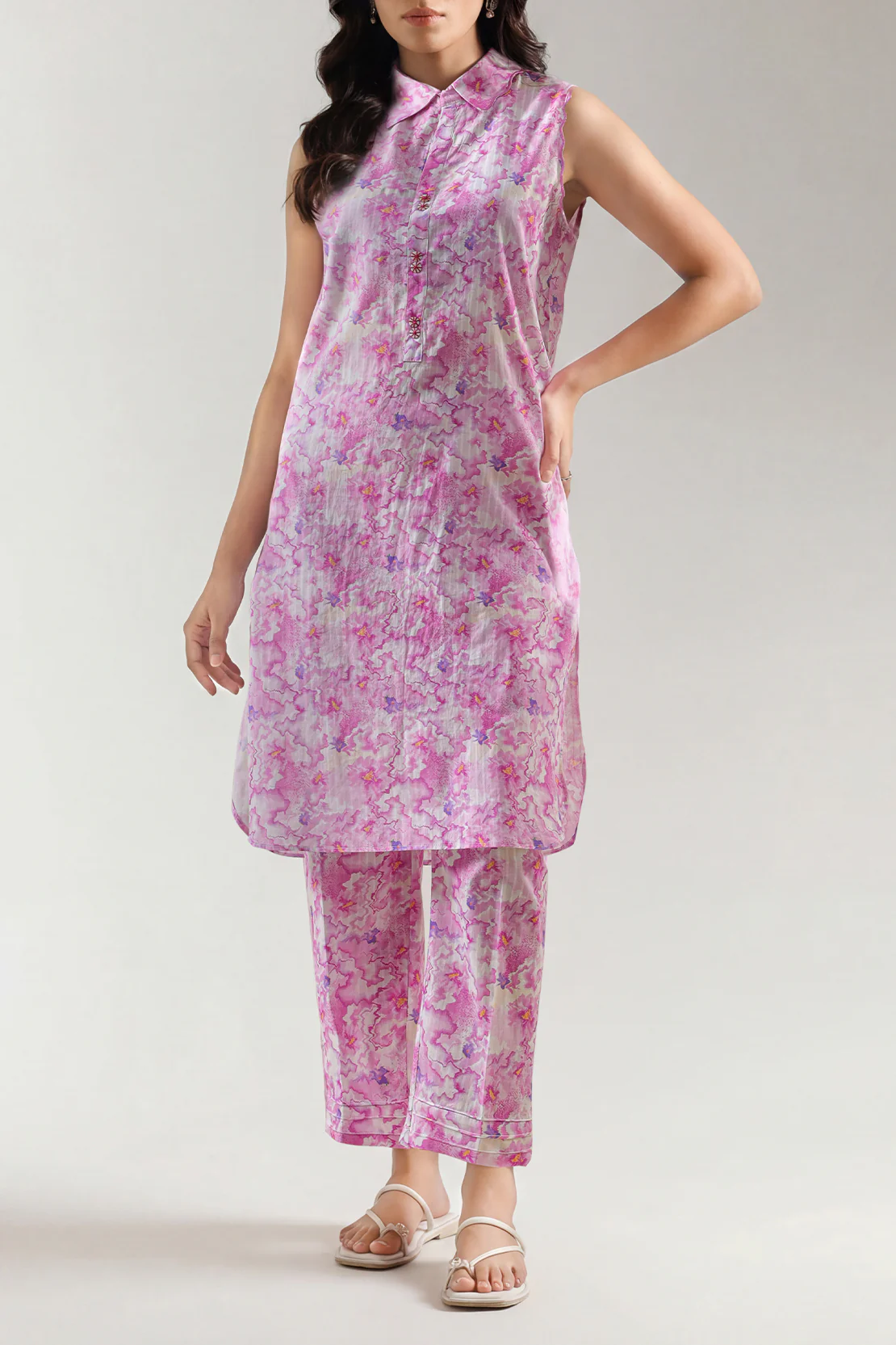 Printed Lawn Stitched 2 Piece (Shirt/Trouser)
