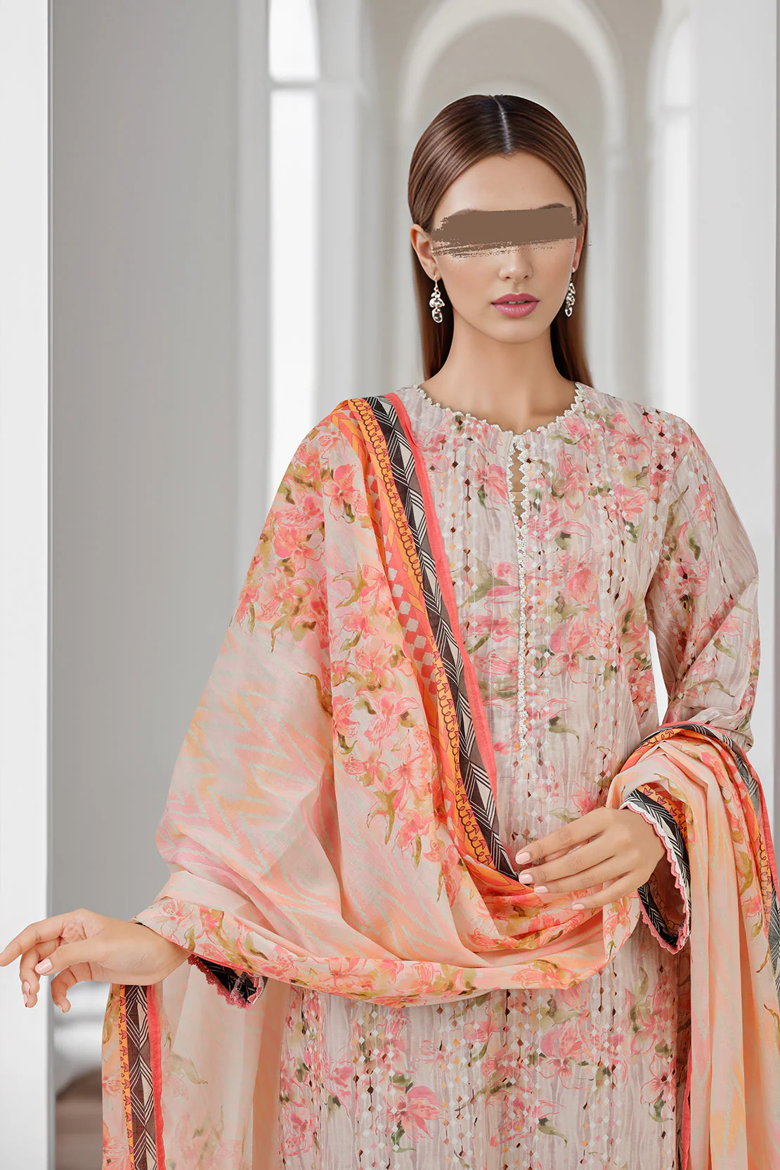 Printed Lawn Stitched 3 Piece - Image 3