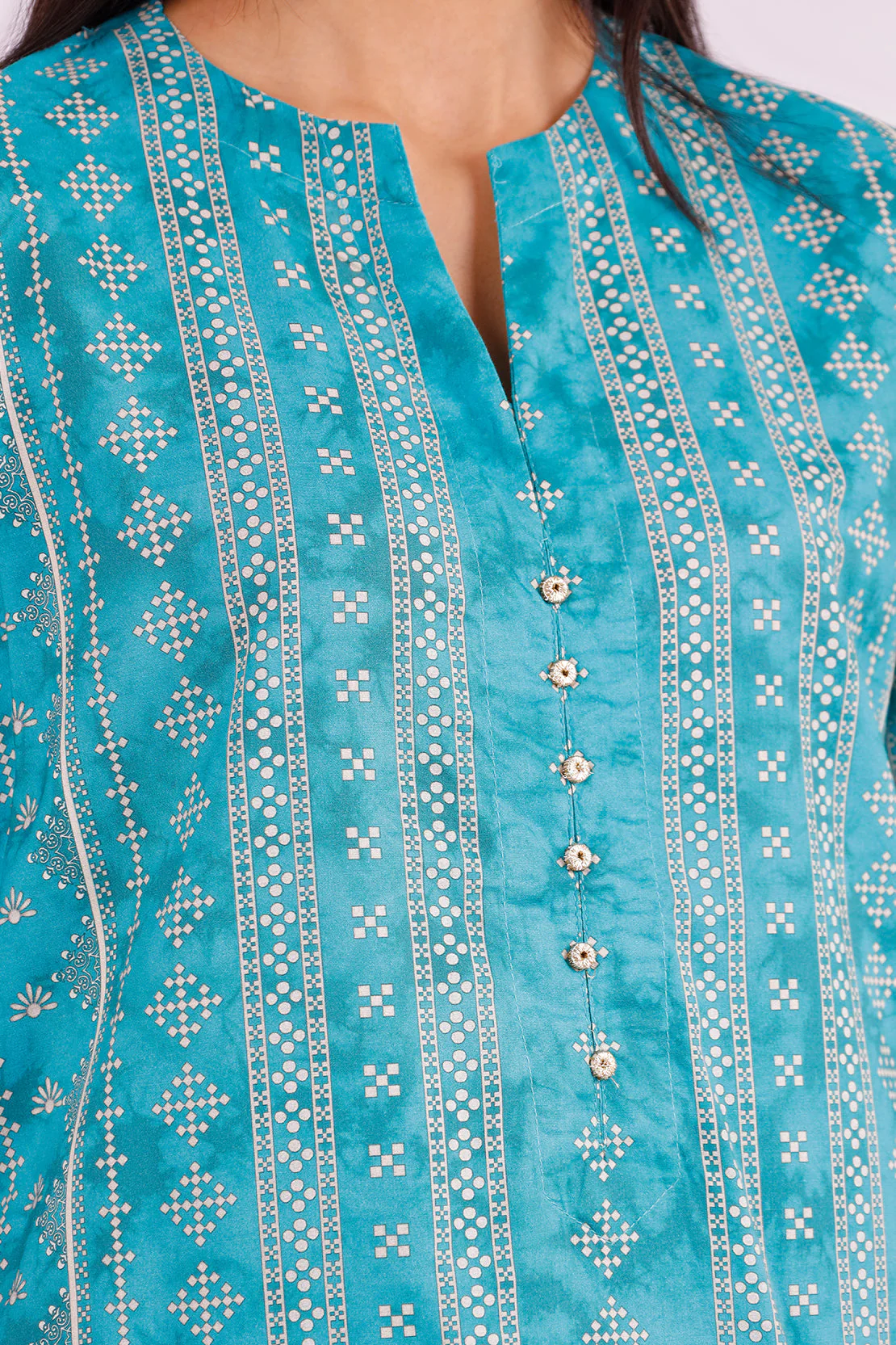 Printed Lawn Stitched 3 Piece - Image 4