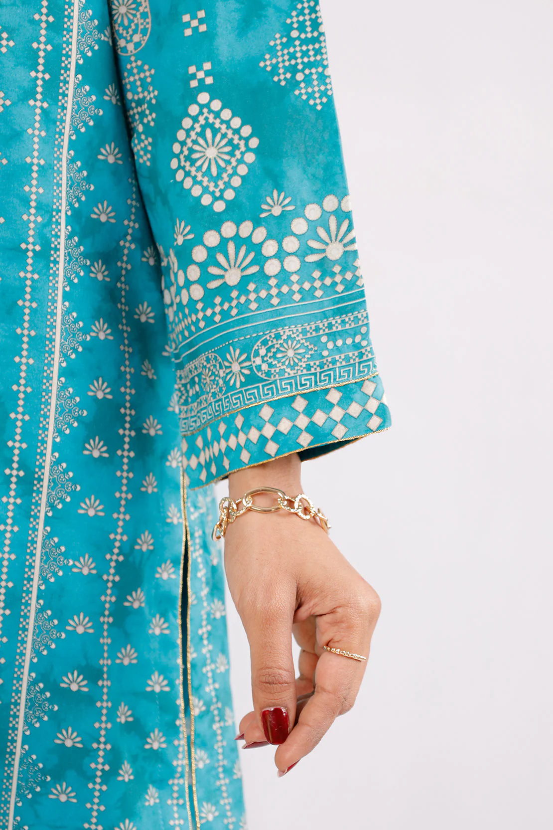 Printed Lawn Stitched 3 Piece - Image 5