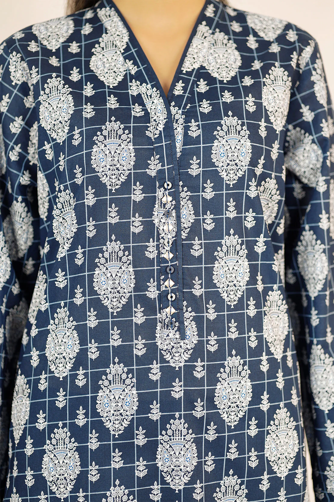 Printed Lawn Stitched 3 Piece - Image 7