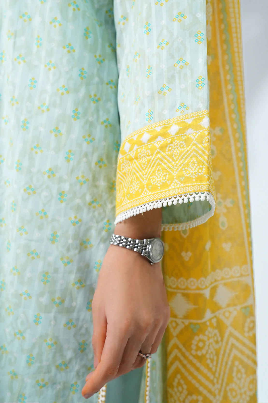 Printed Lawn Stitched 3 Piece - Image 7
