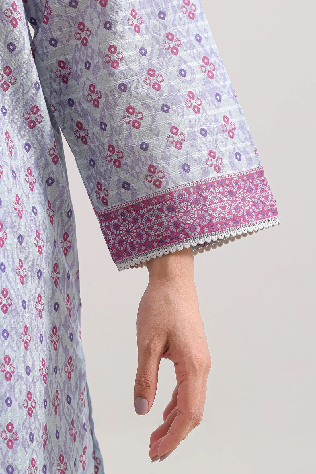 Printed Lawn Stitched 3 Piece - Image 4