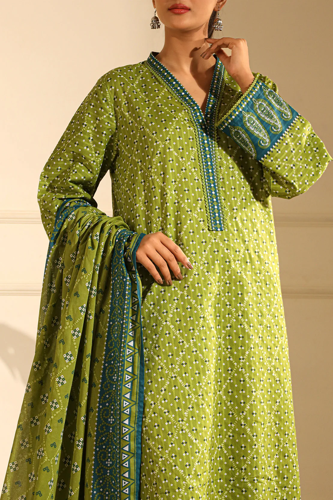 Printed Lawn Stitched 3 Piece