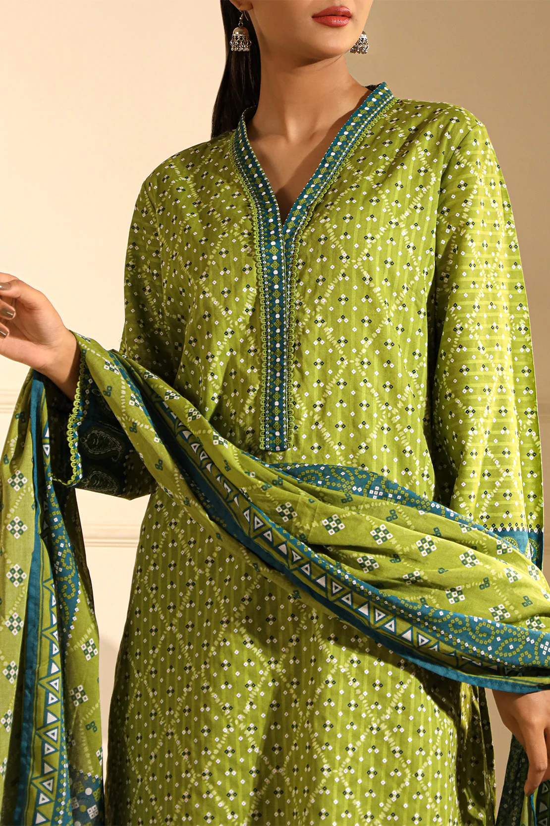 Printed Lawn Stitched 3 Piece - Image 5