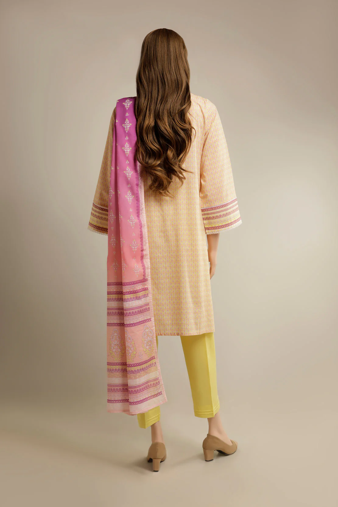 Printed Lawn Stitched 3 Piece - Image 3