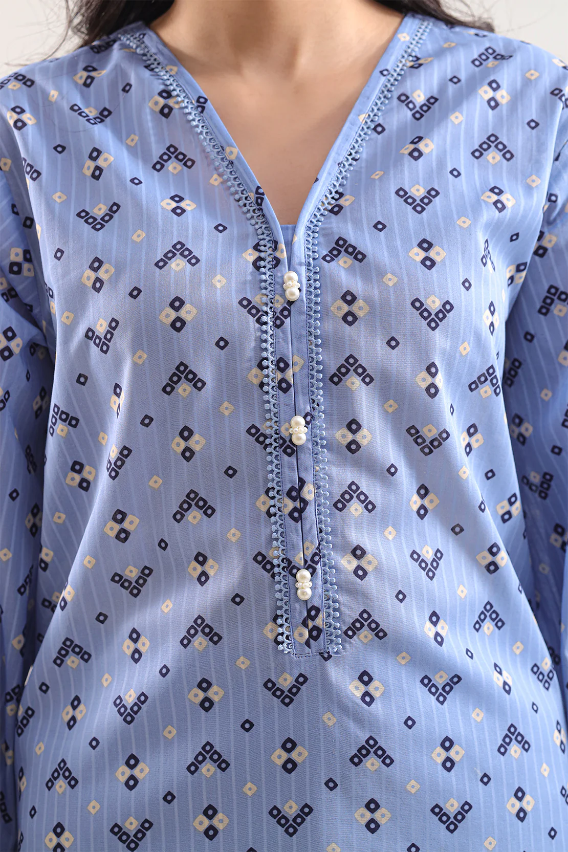 Printed Lawn Stitched 3 Piece - Image 3