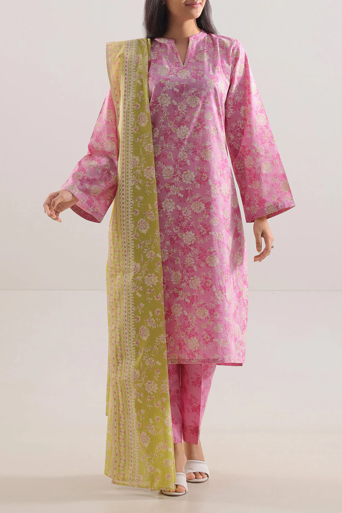 Printed Lawn Stitched 3 Piece