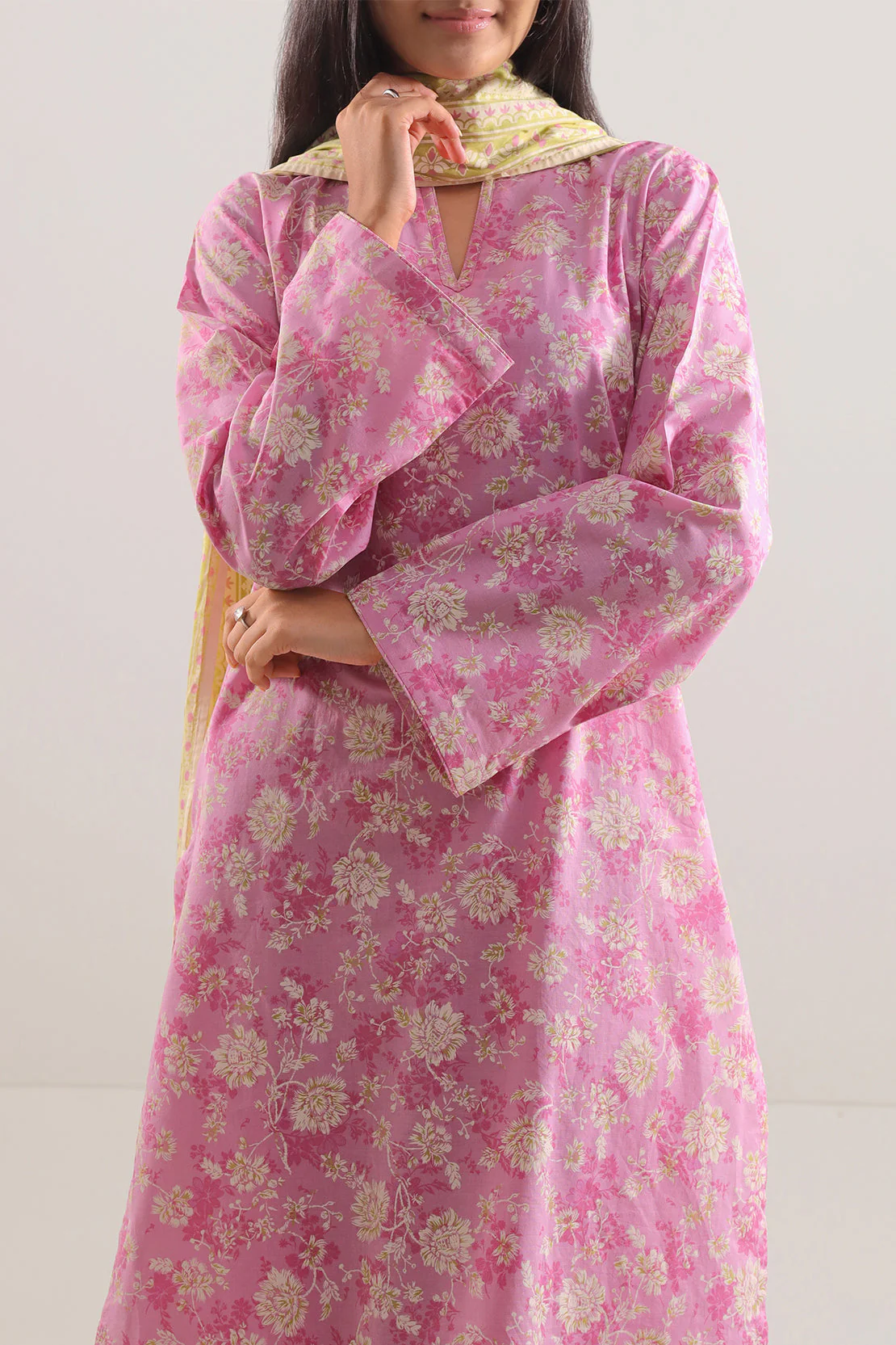 Printed Lawn Stitched 3 Piece - Image 3