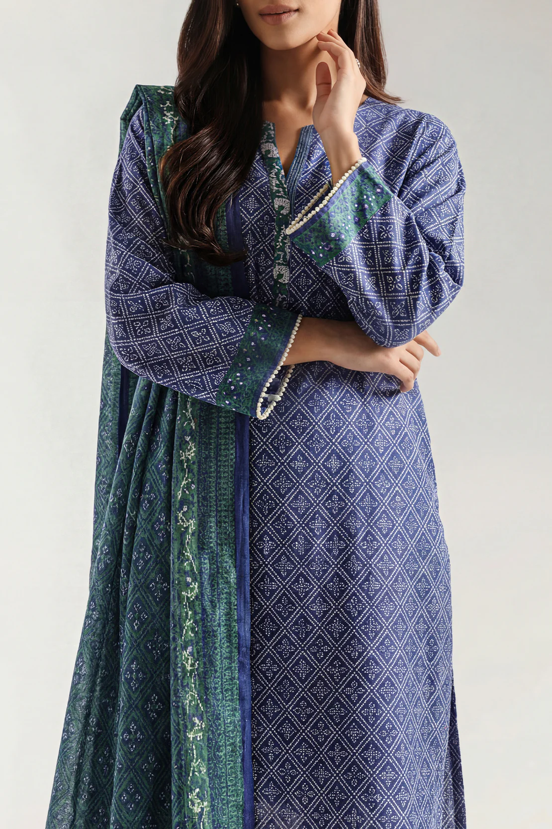 Printed Lawn Stitched 3 Piece - Image 3