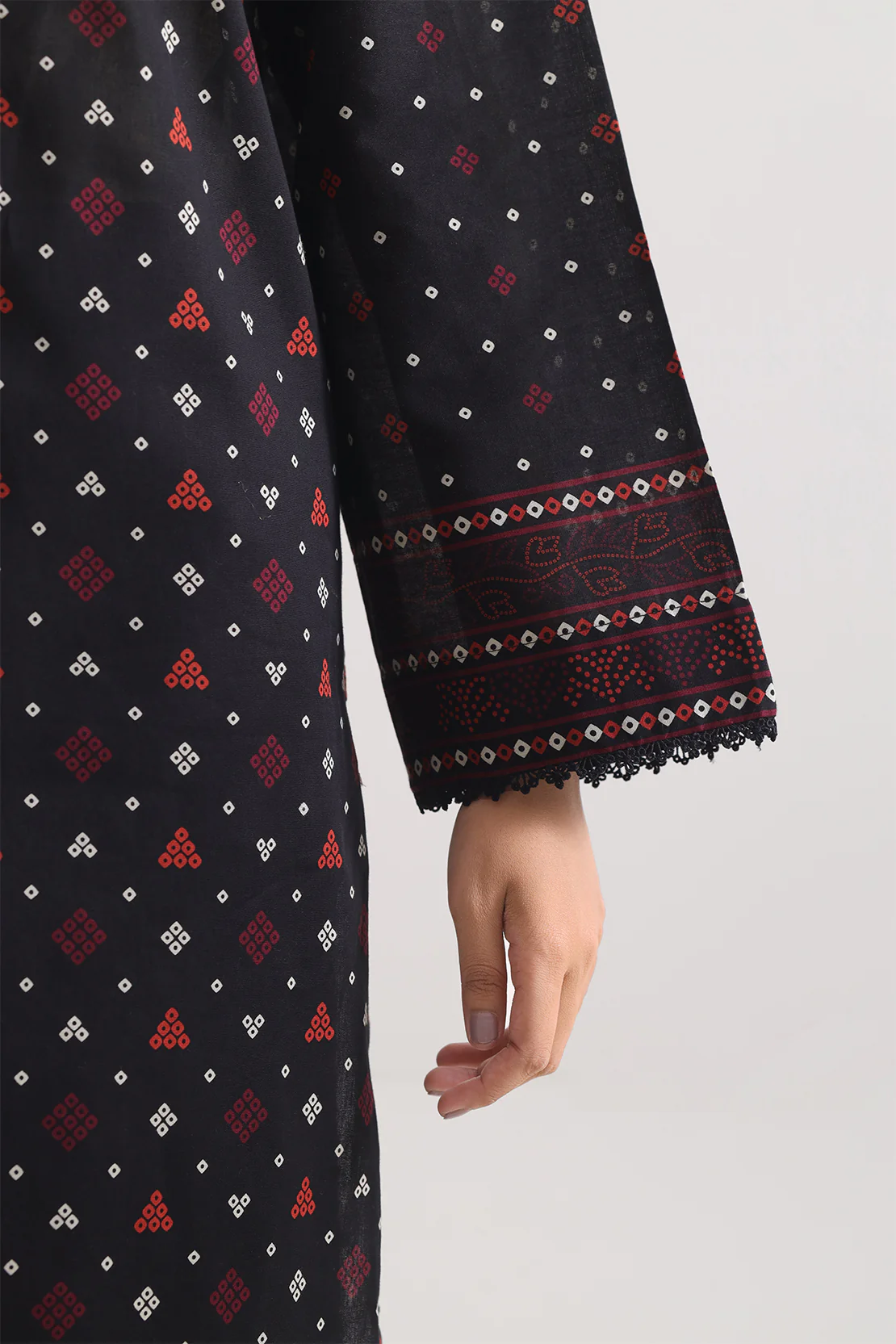 Printed Lawn Stitched 3 Piece - Image 4