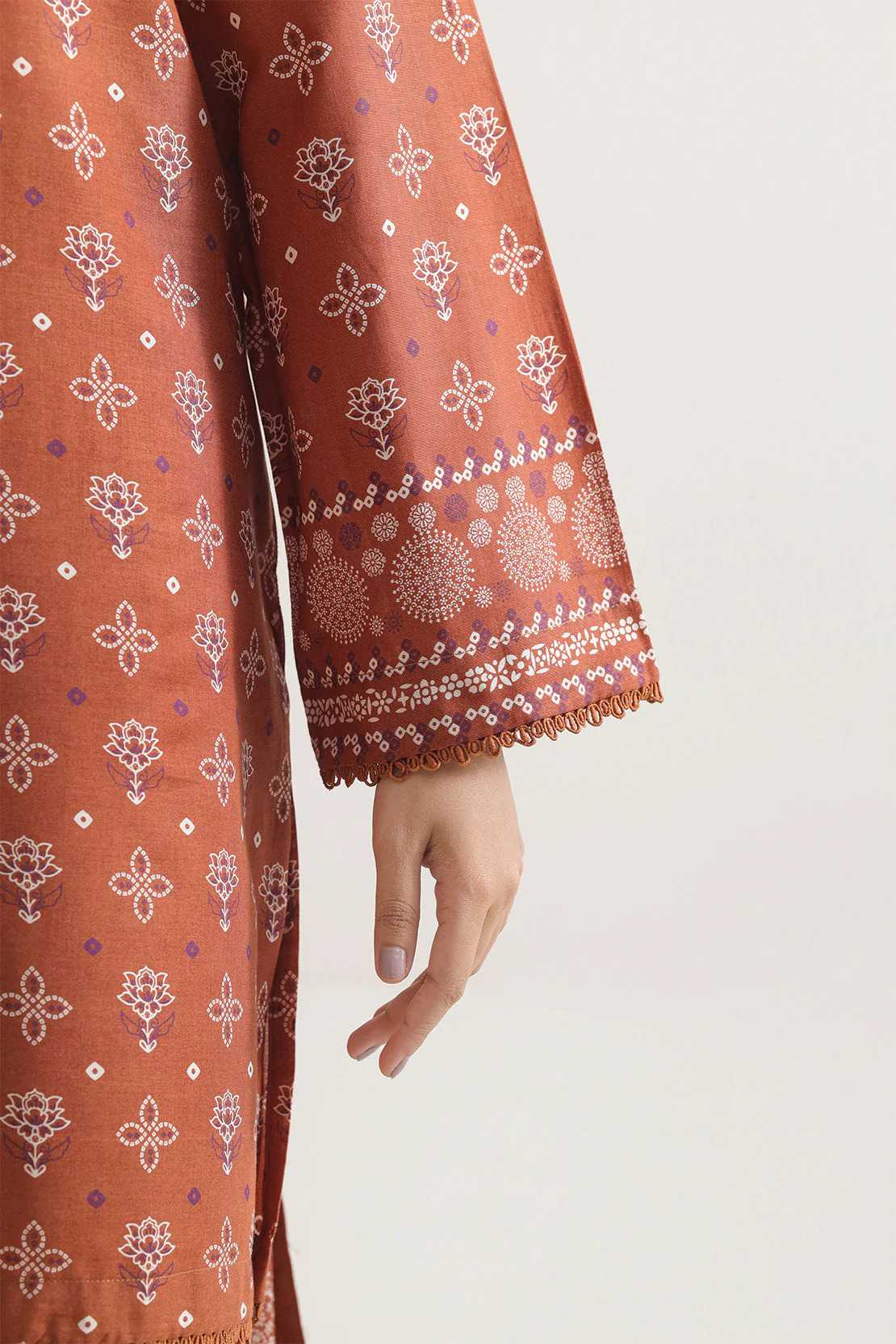 Printed Lawn Stitched 3 Piece - Image 5