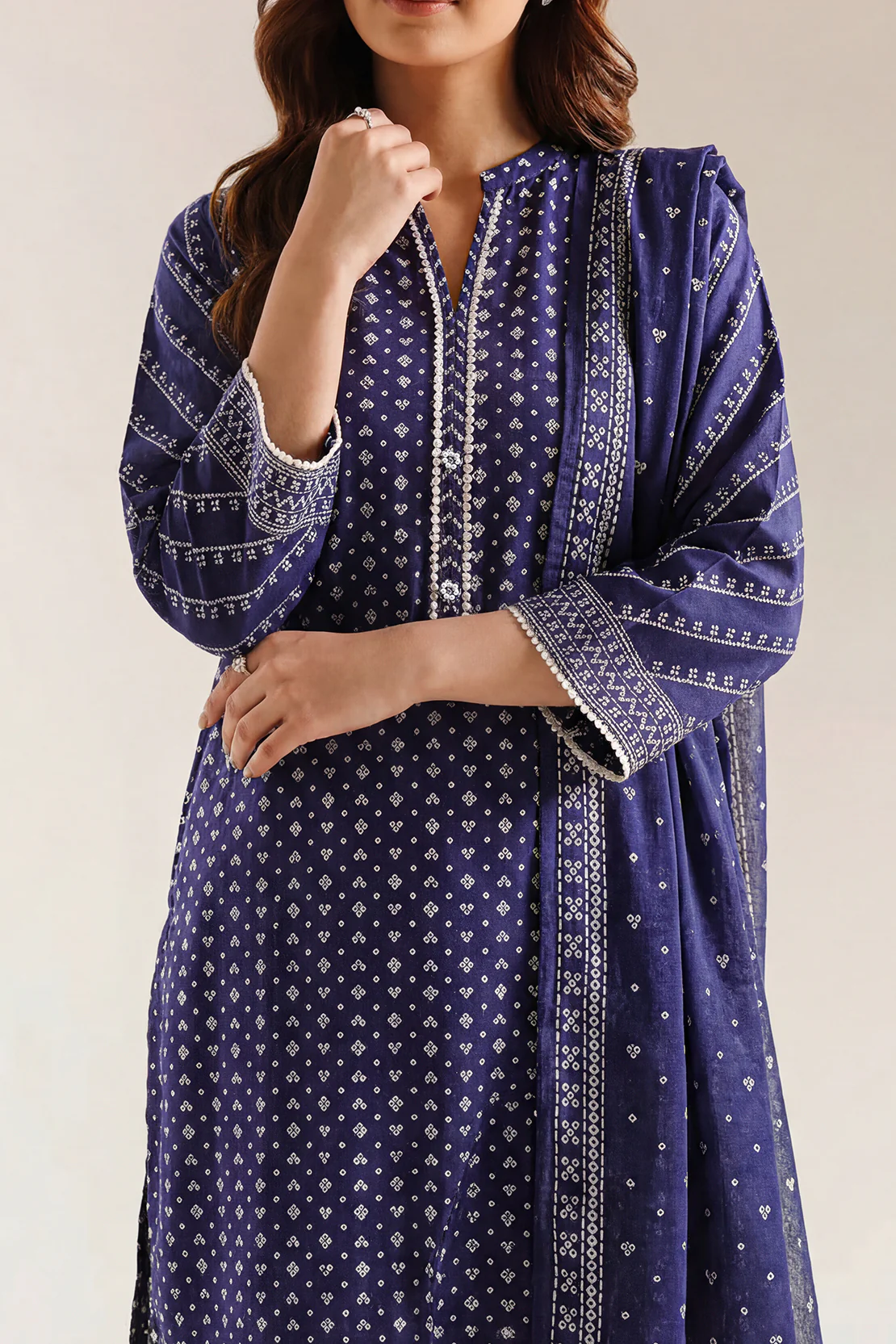 Printed Lawn Stitched 3 Piece - Image 2