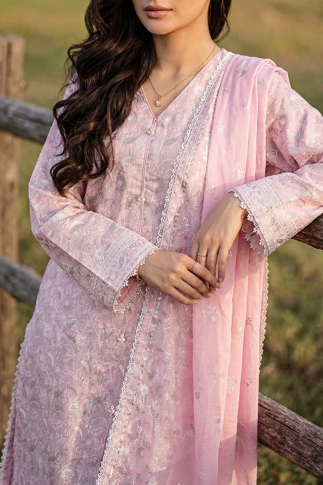 Printed Lawn Stitched 3 Piece - Image 2