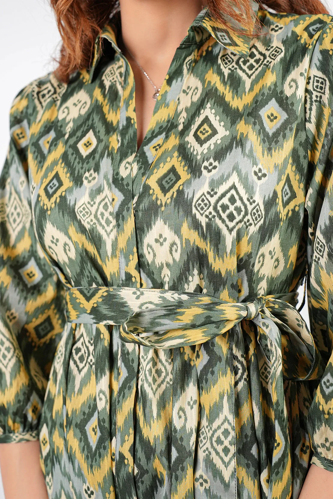 Printed Lawn Stitched Dress - Image 5