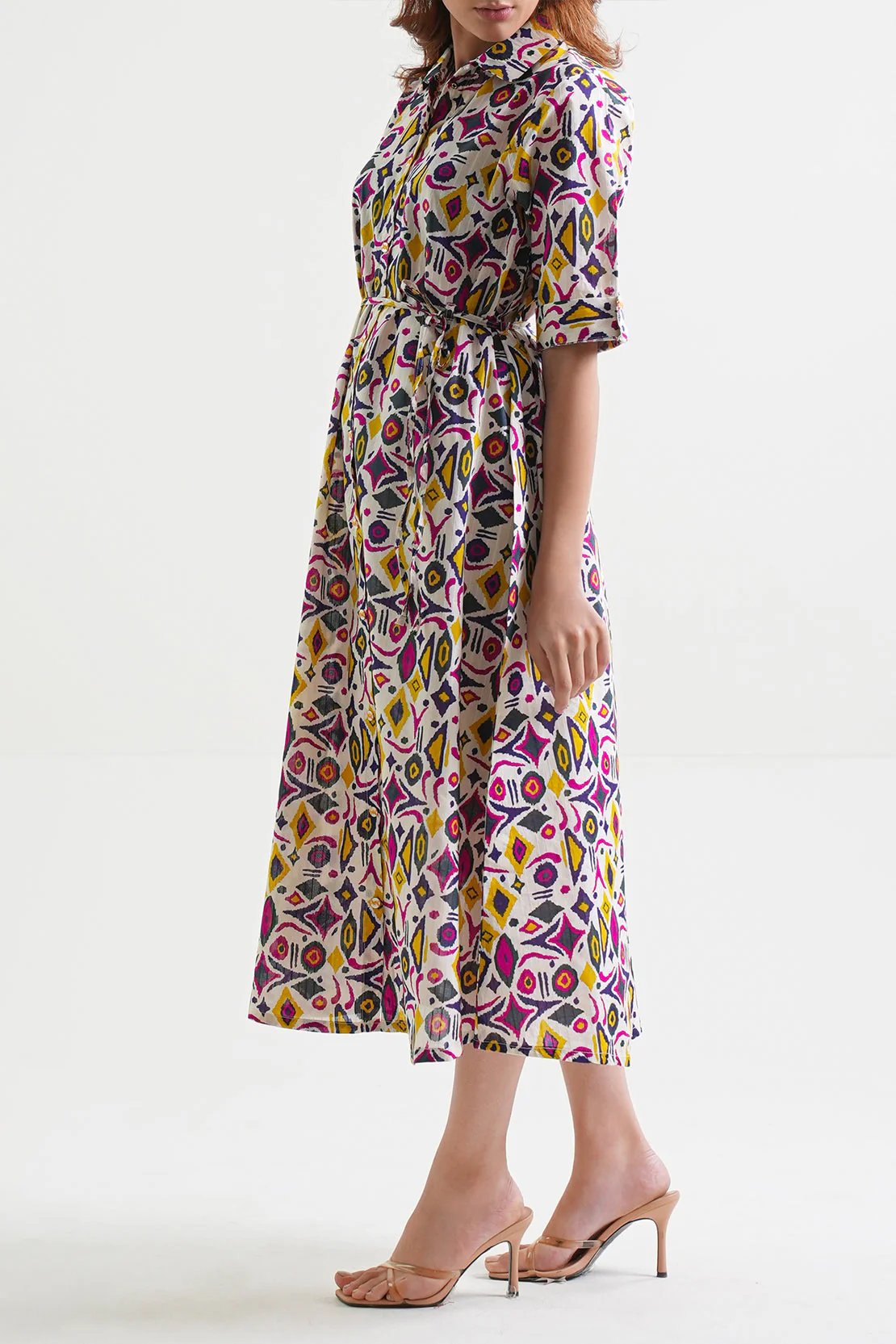 Printed Lawn Stitched Dress - Image 3