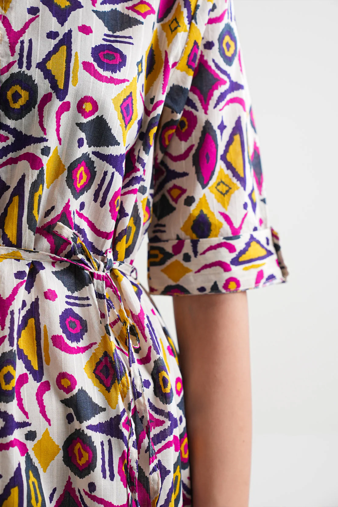 Printed Lawn Stitched Dress - Image 7
