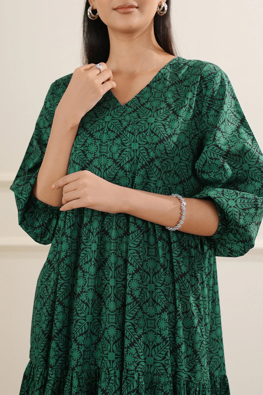 Printed Lawn Stitched Dress