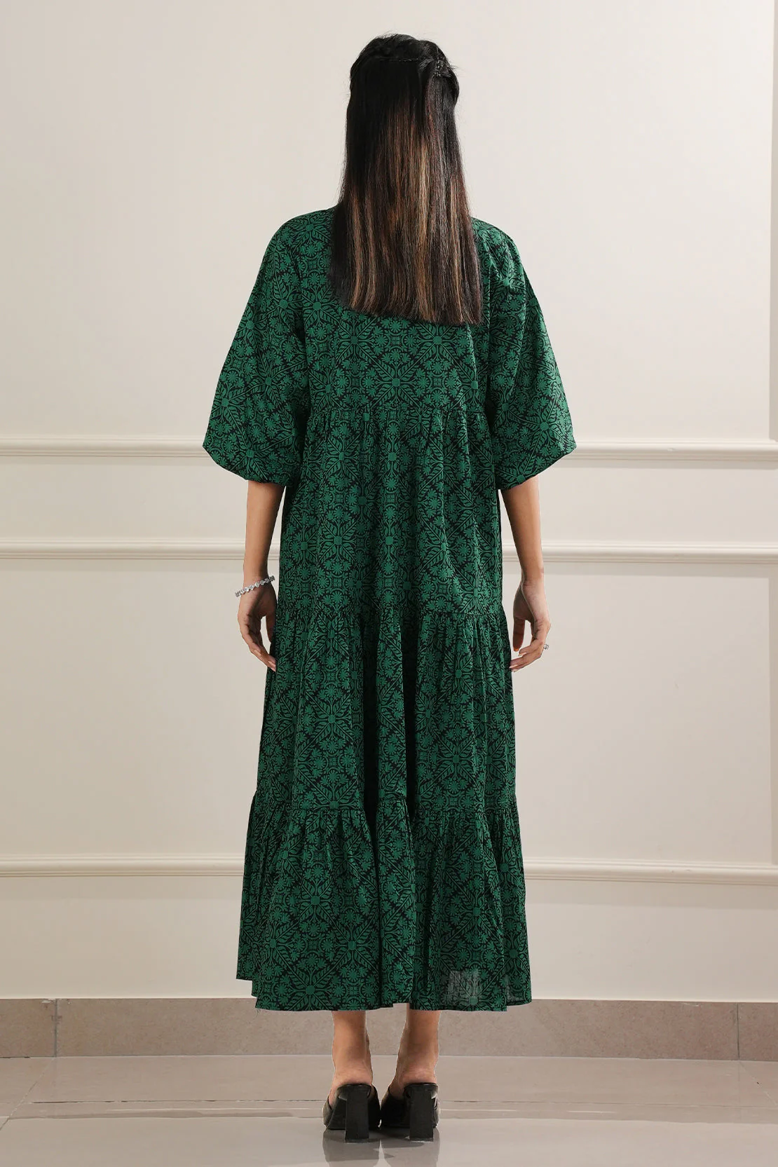 Printed Lawn Stitched Dress - Image 2